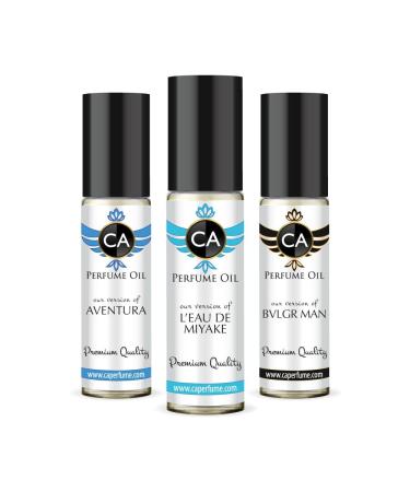 CA PERFUME TRIPLE SET (AVENTURA + LEAU DE MIYAKE + BVLGR MAN)