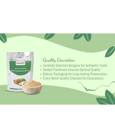 AEJESOP Dry Mango Powder Organic Natural Aamchur 100g - Buy Online on GoSupps.com