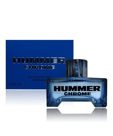 Hummer Chrome Cologne for Men EDT 4.2 oz 4.2 Fl Oz (Pack of 1)