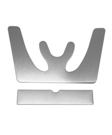 Buy Autoclavable Dental Stainless Steel Maxillary Casting Jaw & Occlusal Bite Plane Plates - High-Quality International Shipping - Buy Online on GoSupps.com