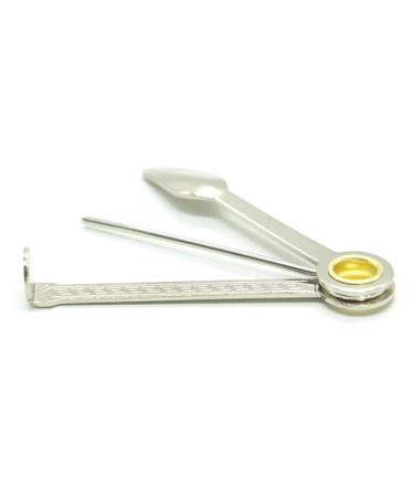 HUELE Tobacco Pipe Reamer Tamper Pokers Tool 3 in 1 Smoking Pipe Stainless Steel Cleaner Cleaning Tool Reamers Tamper