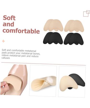 NOLITOY 8 Pairs Forefoot Pads - Ladies Shoe Inserts for Too Big Heels | Soft High Heel Accessories & Footpads - Buy Online on GoSupps.com