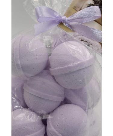 SpaPure Lavender Chamomile Bath Bomb - 14 Fizzies with Shea Butter for Ultra Moisturizing | 12 Oz - Ideal for Dry Skin - Buy Online on GoSupps.com
