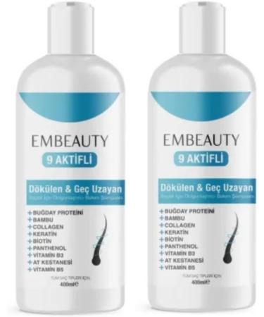 Kolajen ve Keratin Sa D k lmesine Kar H zl Sac Uzatan Dolgunla t r c Onar c Besleyici ampuan 2 x 400 ml - Buy Online on GoSupps.com