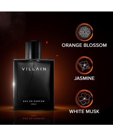 Vill-ain Perfume For Men 100 Ml - Eau De Parfum - Premium Long Lasting Fragrance Spray - Woody & Spicy - Buy Online on GoSupps.com