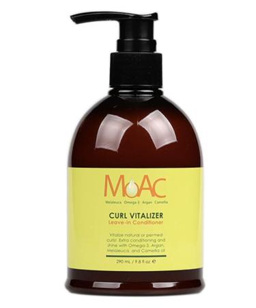 MOAC Melaeluca Omega-3 Argan CURL VITALIZER Leave-in Condtioner 290 ml (1 Bottle)