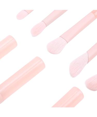 Peach Makeup Brushes Set Fluffy Eye Shadow Blending Brush with Slope Design Soft Bionic Filament for Easy Makeup Application - Buy Online on GoSupps.com
