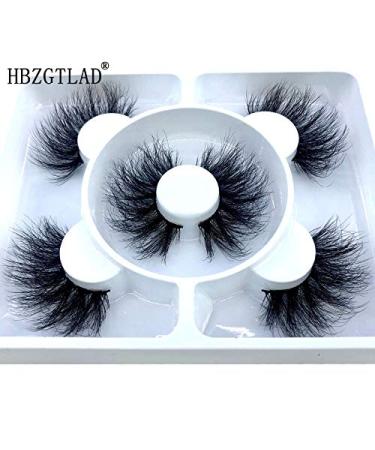 HBZGTLAD 2021 3 Pairs Natural 3D Mink False Eyelashes for Beauty (FD219) - Buy Online on GoSupps.com