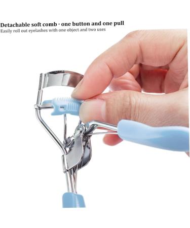 Lash Curler Eyelash Curlers Eyelashes Curler with Built-in Comb Natural Curling Lashes Curler Eyelashes Accessories Fits All Eye Shape Blue - Buy Online on GoSupps.com