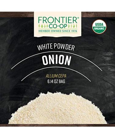 Frontier Co-op Organic White Onion Powder 6.14oz - Premium Quality Onion Powder for Flavorful Cooking - Buy Online on GoSupps.com