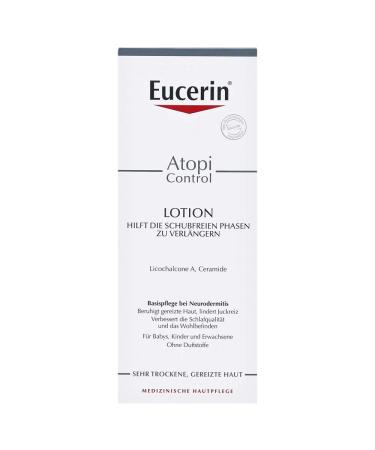 Eucerin AtopiControl Lotion - 400ml Pack of 2 | Best Moisturizer for Atopic Dermatitis - International Shipping Available - Buy Online on GoSupps.com