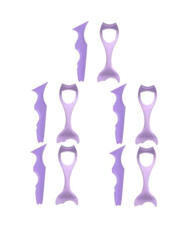 POPETPOP 10 Pcs Mascara Drawing Aids Silicone Make up Tools Applicator Miss Eye Shadow Arc