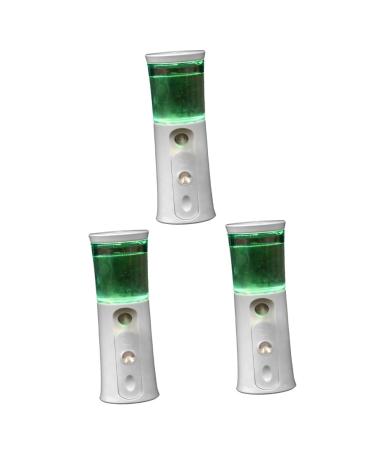 HAPINARY 3 Sets Hydrating Instrument Mist Facial Mister Portable Humidifier Mini Steamer Handheld White Abs