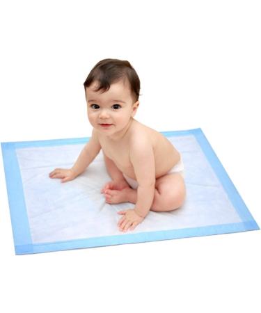 25-Pack Disposable Baby Changing Mats | Waterproof Incontinence Bed Sheets | Travel Bag Included | Soft, Breathable & Leak-Proof - Buy Online on GoSupps.com