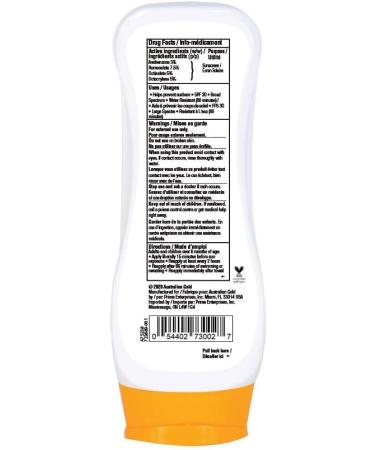 Australian Gold Spf 30 Lotion Sport Fragrance: coastal Breeze is Light Clean and Airy 237 ml. white - Buy Online on GoSupps.com