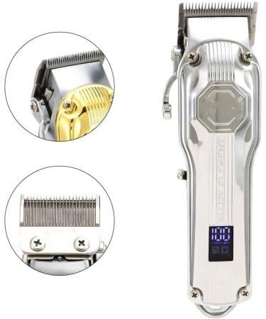 Hair Clippers for Men - Professional Full Metal LCD Electric Clipper Gold | Salon Quality Shaved Head Tool - Buy Online on GoSupps.com