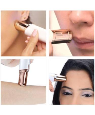 Finishing Touch Precision Beauty Facial Hair Remover for Women - Electric Face Razor with LED Light for Instant Painless Hair Removal - Buy Online on GoSupps.com