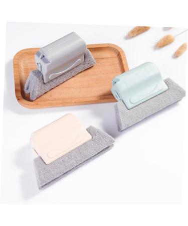 Healeved 6pcs Household Cleaner Duster Window Slot Door Track Corner Cleaner Window Scrubber Mini Broom Dust Collector Window Cleaner Cleaning Groove Handheld Sweeper As Shown 14*8.5cm - Buy Online on GoSupps.com