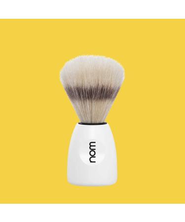 Buy nom LASSE White Natural Bristle Shaving Brush - Premium Quality Eco-Friendly International Shipping Available - Buy Online on GoSupps.com