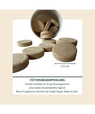 Allergy Tablets for Dogs - Natural Anti-Allergy Solution with Colostrum Brewer's Yeast & Prebiotics - Made in Germany - Buy Online on GoSupps.com