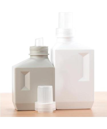 Laundry Bottle with Label - Large Capacity - for Home Use - White - 1000ml - Buy Online on GoSupps.com