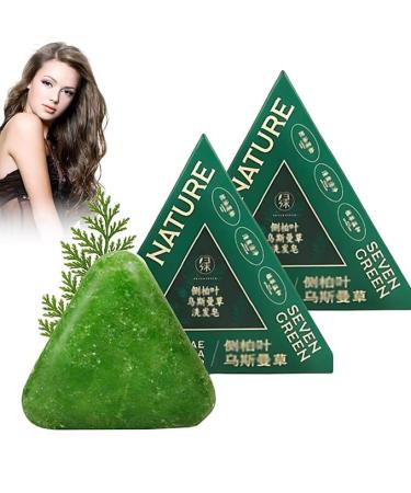 Nature-Triangle 2-Pack Shampoo Bars for Men and Women