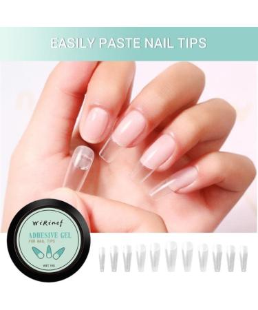 Solid Nail Tip Gel Quickly Extend Nails Transparent Soak Off UV Glue Nail Art Gel Polish Varnish Function Gel Nail Accessories| | - - (Color: 1PC Patch Adhesive Style A) - Buy Online on GoSupps.com