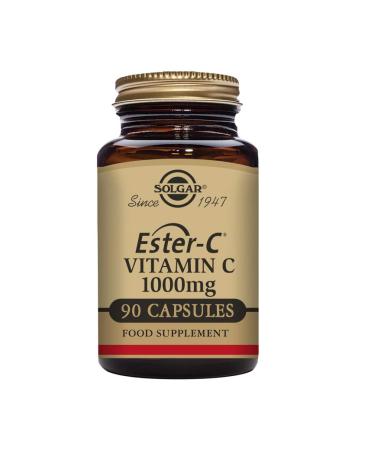 Solgar Ester-C 1000 Mg Vitamin C Capsules Pack of 90 - Buy Online on GoSupps.com