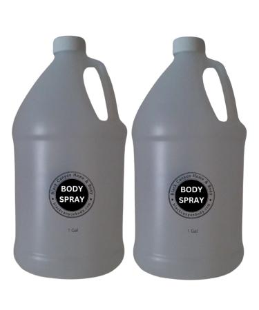 Black Canyon Christmas Candy Cane Scented Body Spray with Jojoba Oil 1 Gal (2 Pack)