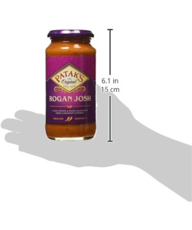 Patak's Rogan Josh Cooking Sauce 450g - Buy Online on GoSupps.com