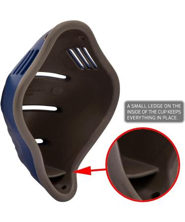 lobloo Free Male Patented Athletic Groin Cup | For Kick Boxing, MTB, BMX, Cricket, Hockey, Baseball, Football | Male Size +13yrs - Buy Online on GoSupps.com