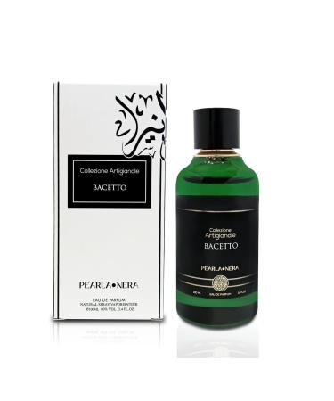 BACETTO 3.4 OZ / 100ML Eau de Parfum Spray | Unisex Fragrance | Mildly Spiced Floral Woods | Artisanal Blend Perfume