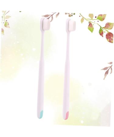 Tovinanna 2-Pack Manual Toothbrush Set for Infants Soft & Hard Bristles for Baby Oral Care & Pregnant Women - Buy Online on GoSupps.com