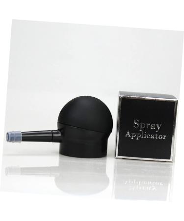 PLAFOPE 3 Pcs Silicone Nozzle Hair Fiber Spray Clear Loose Powder Spray Applicator Pump Black Plastic Abs - Buy Online on GoSupps.com