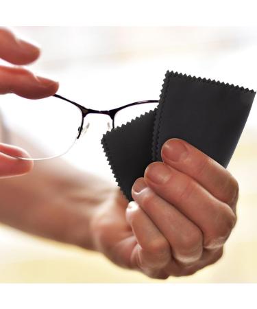 50PCS Eyeglass Cleaning Cloth - Microfiber Lens & Screen Wipes for Glasses Sunglasses Electronics & Cameras - Buy Online on GoSupps.com
