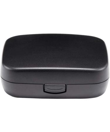Hard Hearing Aid Case - Portable Black Storage for BTE/CIC/IIC/ITE - Buy Online on GoSupps.com