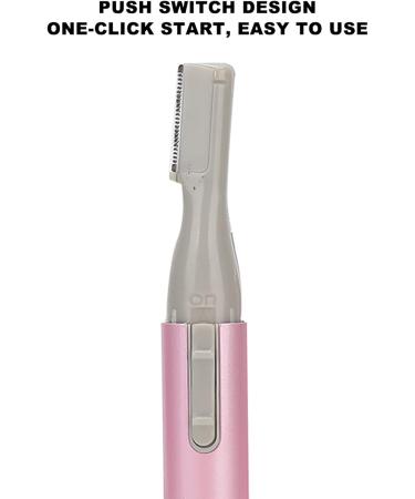 Buy Electric Eyebrow Trimmer - Portable Painless Hair Removal Tool for Women - Pink - Buy Online on GoSupps.com