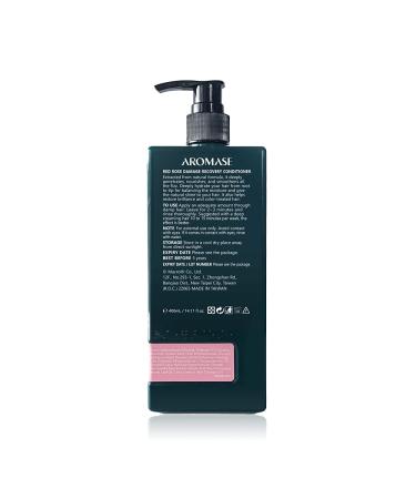 Aromase Red Rose Damage Recovery Conditioner | Detangle Frizzy Hair with Damask Rose & Jojoba Oil | Hydrate & Strengthen Hair International Shipping - Buy Online on GoSupps.com