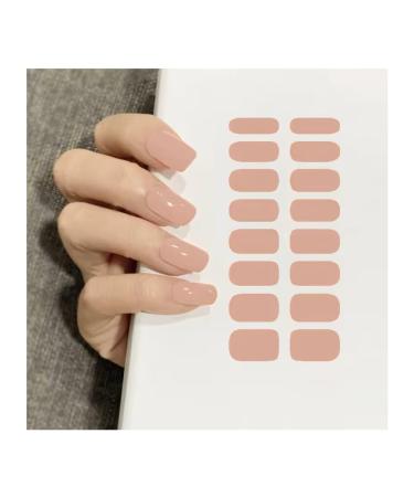 Nail film self -adhesive - UV hardening for perfect manicure |UV gel nail film |Geln gel to stick on |UV nail foils UV hardening nail film UV hardening nail ticker (nude)