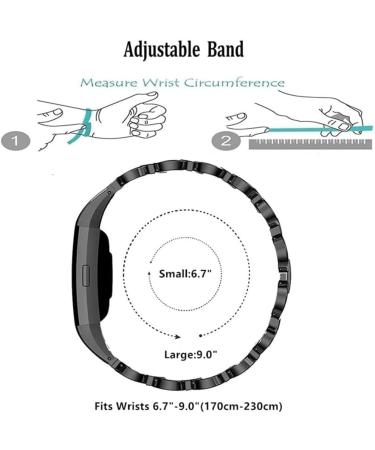 Hopply Compatible with Fitbit Charge 3 / Charge 4 Bands for Women Replacement Metal Charge 3 hr Strap Band with Bling Rhinestone Bangle for Fitbit Charge 4 Special Edition (Champagne Gold) - Buy Online on GoSupps.com