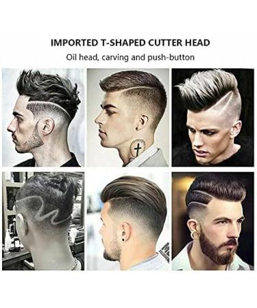 Professional Hair Clippers Kit for Men & Kids - Cordless Rechargeable Trimmer Set with 5 Speed Adjustment and 4 Guide Combs - Buy Online on GoSupps.com