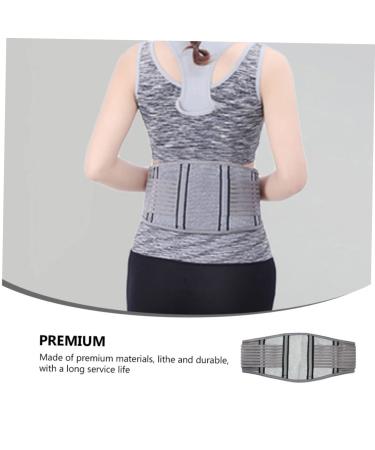 LALAFINA Adjustable Waist Support Belt - Elastic Lumbar Protector for Enhanced Comfort & Warmth | Ideal Fitness Equipment for Exercising - Buy Online on GoSupps.com