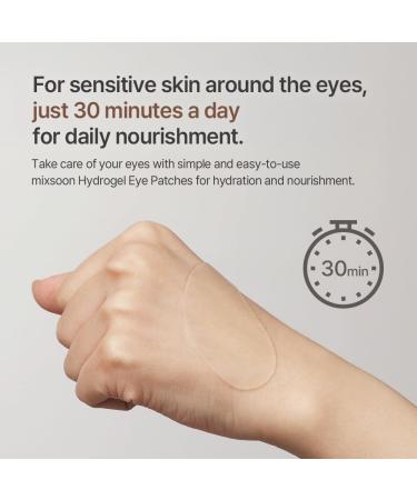 mixsoon - Bean Hydrogel Eye Patch 84g (30 paires) - Buy Online on GoSupps.com