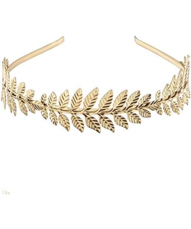 Women Lady Girls Greek Roman Laurel Leaf Hair Hoop HeadBand Bridal Hair Crown Headdress Metal Leaf Branch French Hair Bands Hair Accessories (Gold - A#) - Buy Online on GoSupps.com