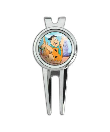 GRAPHICS & MORE The Flintstones Fred Character Golf Divot Repair Tool and Ball Marker