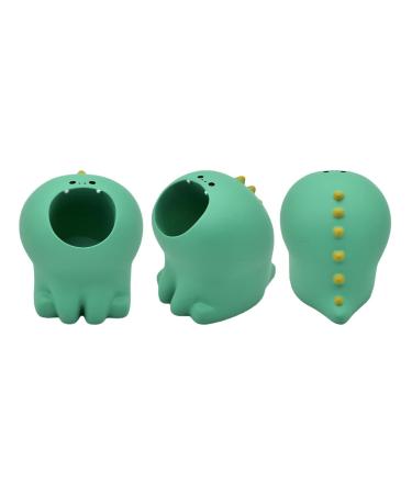 Cartoon Toothbrush Holder - Fun Animal Stand Organizer for Toothbrushes Makeup Brushes Razors & Toothpaste | Punch-Free Bathroom Storage - Buy Online on GoSupps.com