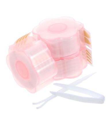 Beatifufu 3 rolls Forks Invisible Double Tape Sticker Women Self-adhesive with Eyelash for Eye Tapes Lifter