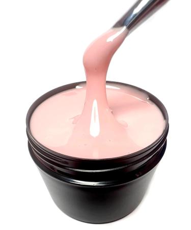 KM-Nails Builder Gel - Nude UV & LED Curing Gel 100ml in Designer Jar | International Shipping - Buy Online on GoSupps.com