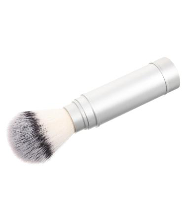 CANIGHT Shaving Brushes Shave Brush Cleansing Brush for Face Travel Brush Shaving Brush Shaving Beard Brush Silvertip Fibre Shaving Brush Mens Shaving Brush Shave Beard Brush Metal