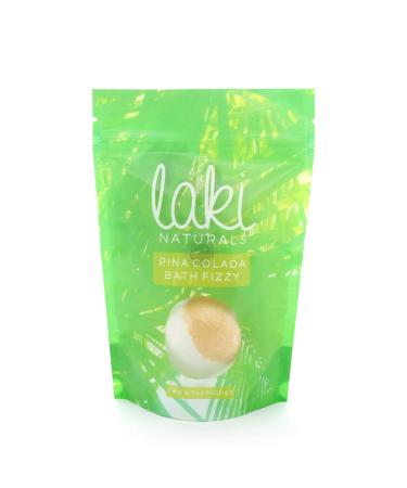 Laki Naturals Bath Fizzies - Natural Bath Bombs - Bath Aromatherapy Tablets (Pina Colada)